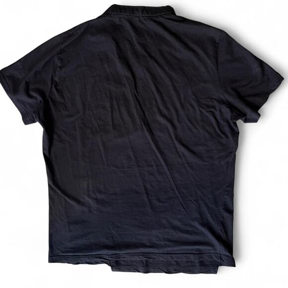 Roberto Cavalli Graphic Print Black Cotton Top T-Shirt Italy Size L - Picture 6 of 6